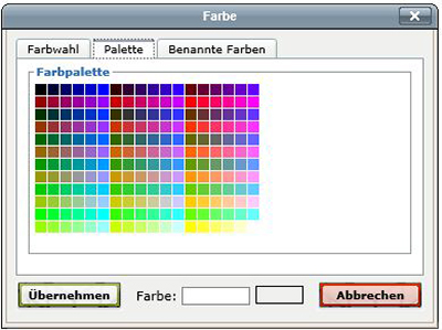 Farb Palette